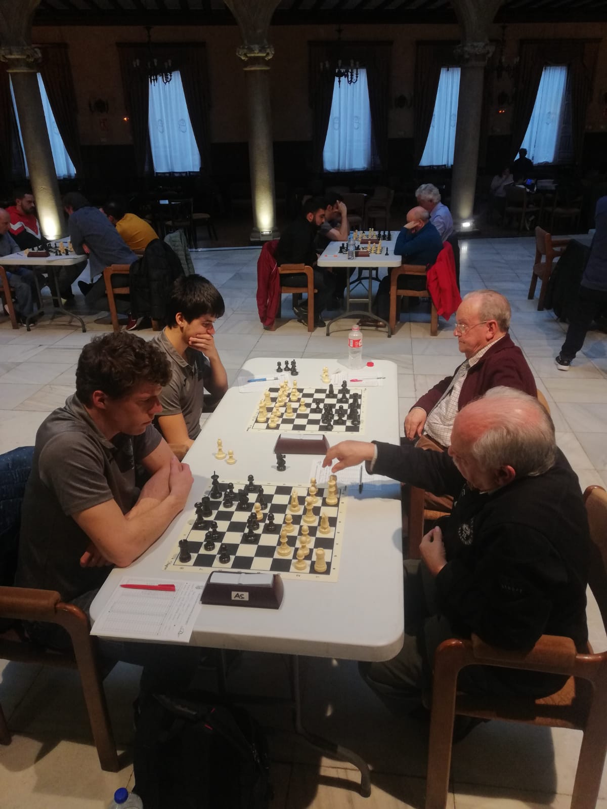 La Universidad de Salamanca gana el campeonato provincial por equipos de ajedrez