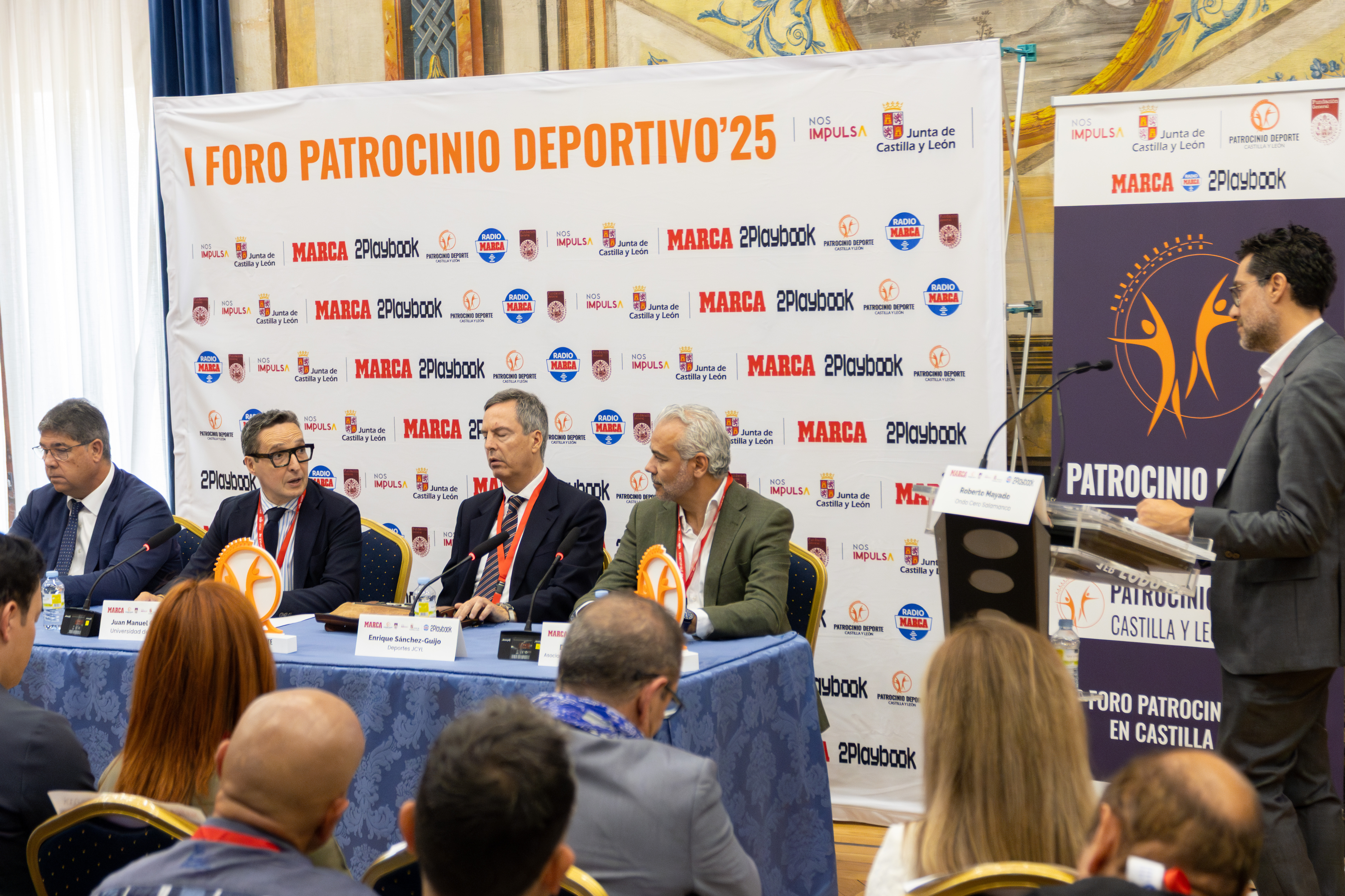 El rector de la Universidad de Salamanca inaugura el I Foro de Patrocinio Deportivo de Castilla y León
