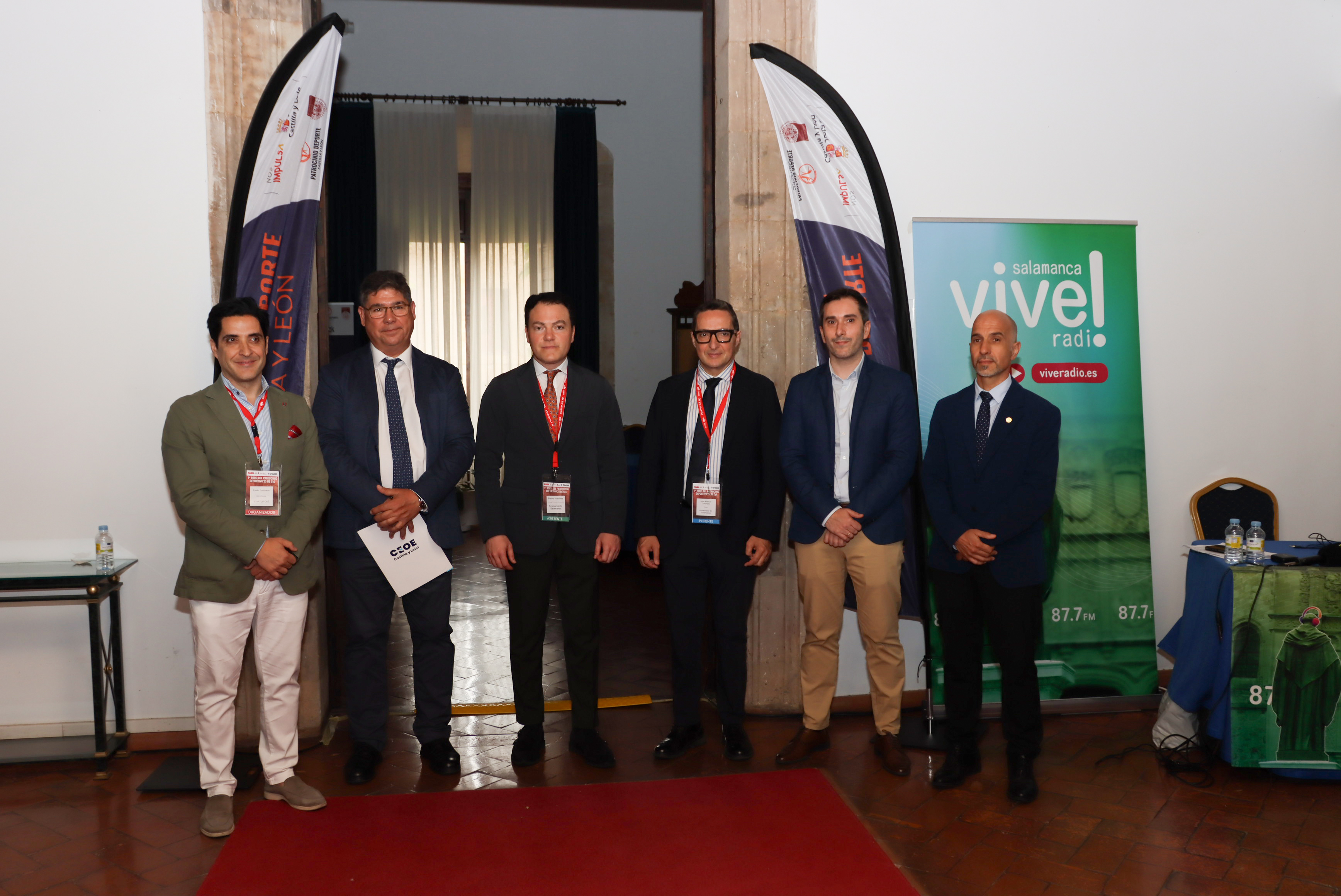 El rector de la Universidad de Salamanca inaugura el I Foro de Patrocinio Deportivo de Castilla y León