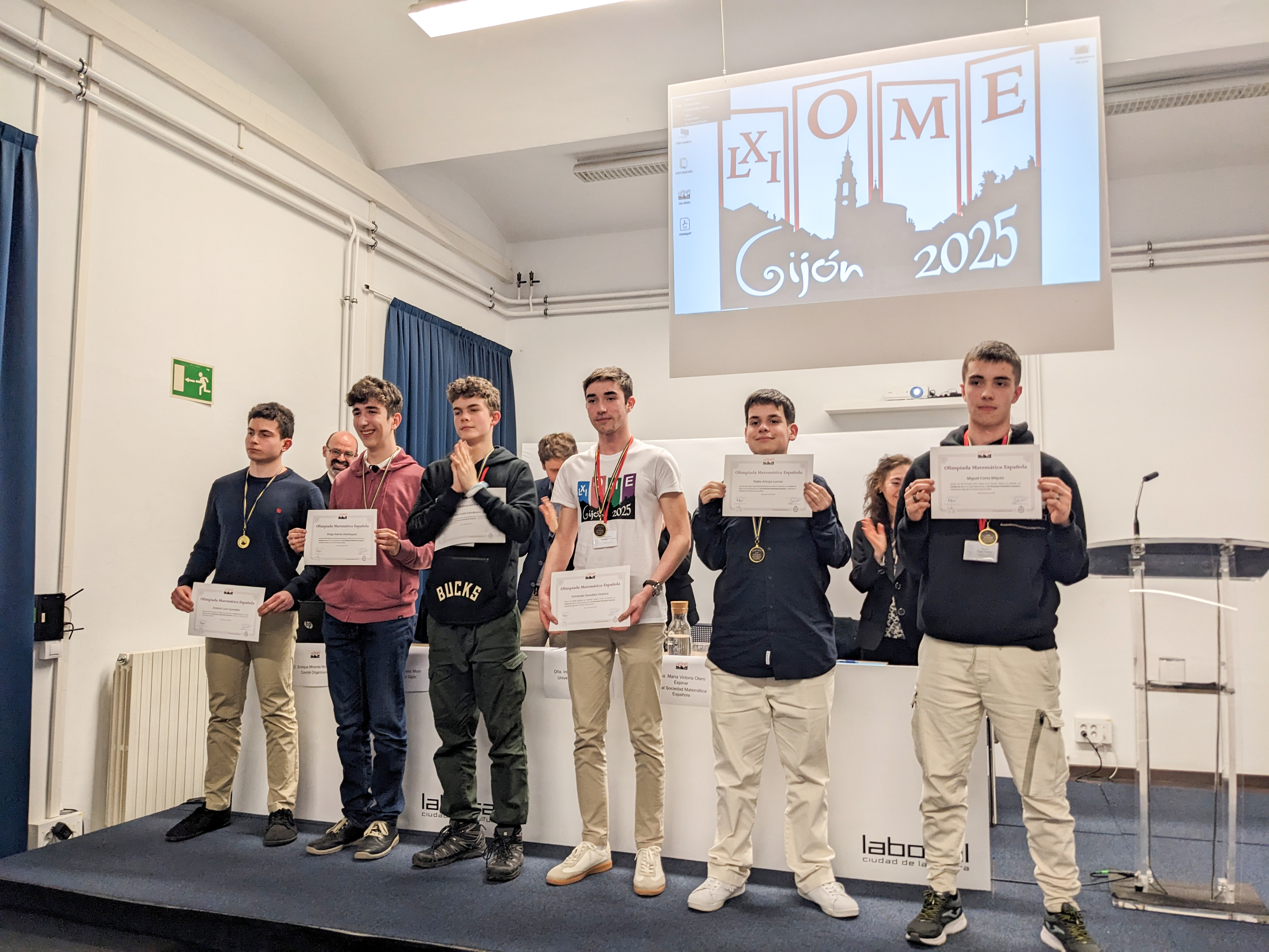 El salmantino Diego Alonso Domínguez, medalla de Oro en la Olimpiada Española de Matemáticas