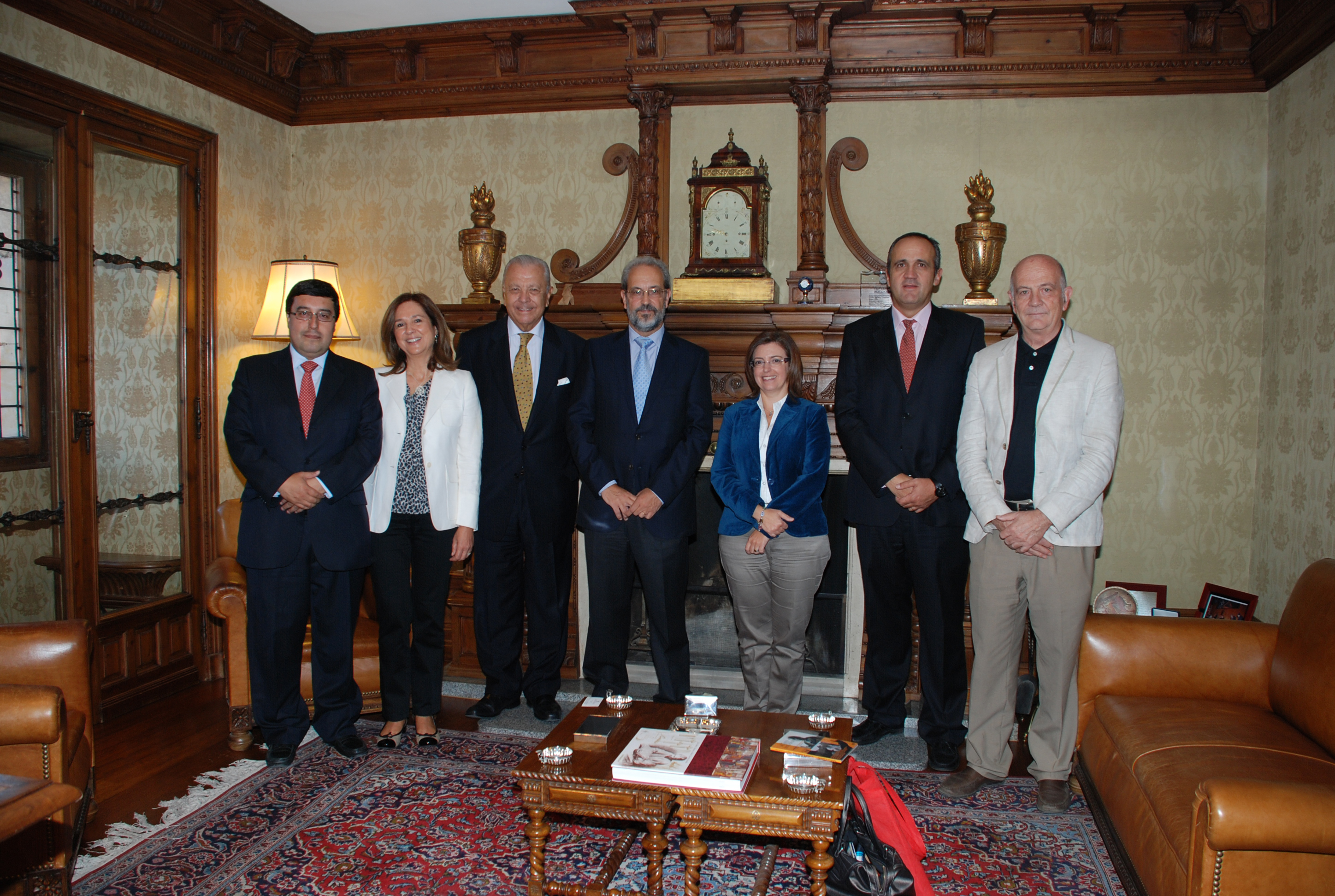 Visita del embajador de Chile