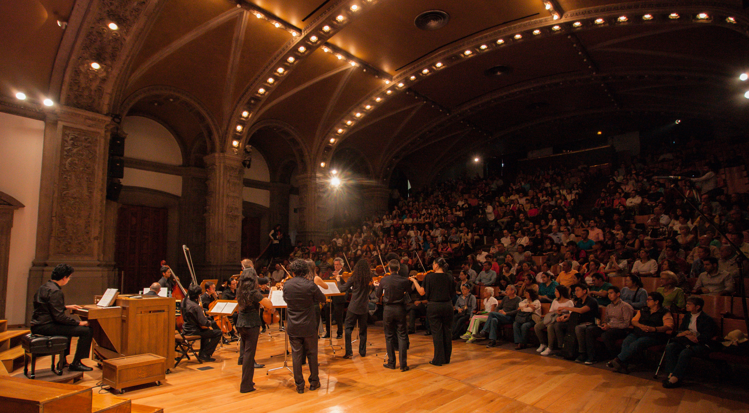 Concierto de música barroca “Música para una Universidad festejante”, a cargo de la Academia de Música Antigua de la UNAM