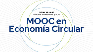 Cartel "MOOC en Economía Circular"
