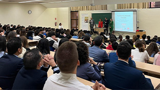 ás de 200 estudiantes de ESO, Bachillerato y Ciclos de Grado Medio procedentes de varios colegios e institutos de Salamanca participarán en las sesiones formativas en la Facultad de Economía y Empresa