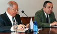 César San Martín Castro en un momento de su conferencia sobre la corrupción en Perú