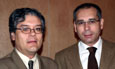 Los profesores de la Usal Dionisio Fernández de Gatta y Miguel Ángel González Iglesias 