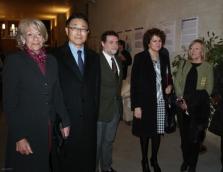 Intérpretes del Parlamento Europeo visitan las instalaciones del Instituto Hispanoluso de Investigaciones Agrarias