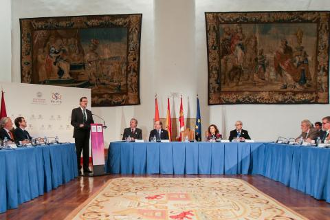Mariano Rajoy preside la reunión de la Comisión Conmemorativa del VIII Centenario de la Universidad de Salamanca