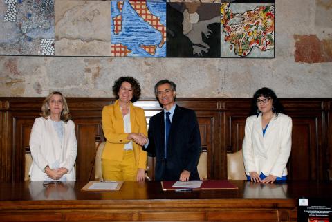 La Universidad de Salamanca suscribe un convenio con la Universidade Portucalense Infante D. Henrique 