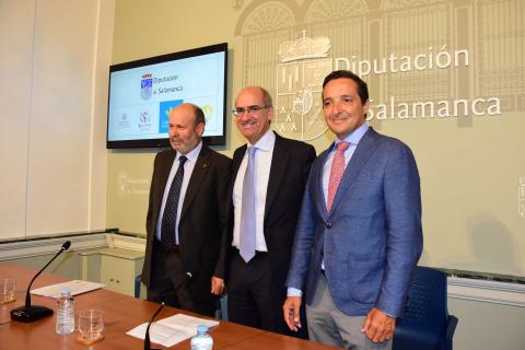 Diputación, Caja Rural y Universidad de Salamanca sellan una colaboración para respaldar proyectos de investigación aplicados al sector primario