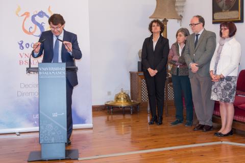 La Universidad de Salamanca incorpora el Centro Internacional de Referencia del Español a sus proyectos del VIII Centenario