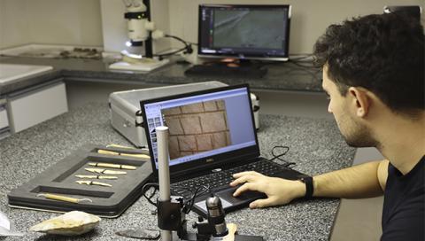 Labtec USAL participa en el estudio de los grabados prehistóricos de la cueva de Atxurra (País Vasco) 