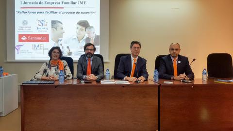 El IME reúne en su ‘I Jornada de Empresa Familiar’ a 50 socios de importantes corporaciones 