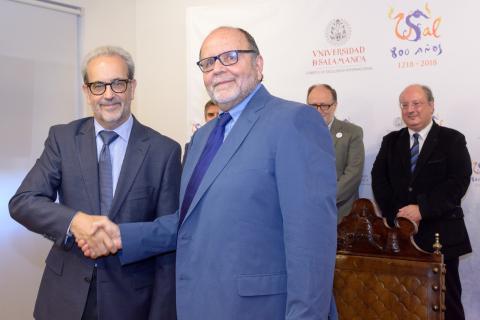 La Universidad de Salamanca y la Televisión Iberoamericana colaborarán en la difusión del Octavo Centenario