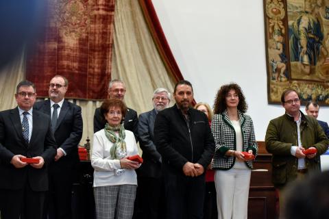 Emotivo homenaje a las víctimas del terrorismo y a sus familiares.