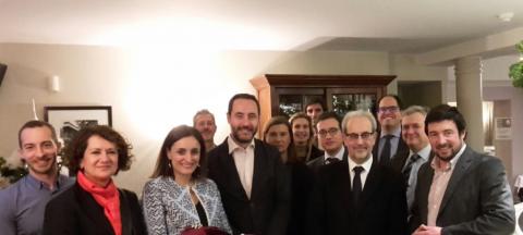 Alumni USAL buscará apoyos en Bruselas para la conmemoración del VIII Centenario de la Universidad de Salamanca