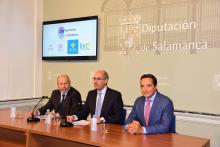 Diputación, Caja Rural y Universidad de Salamanca sellan una colaboración para respaldar proyectos de investigación aplicados al sector primario