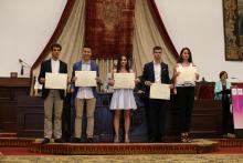 La Universidad de Salamanca premia las 100 mejores notas de la EBAU