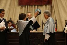 La Universidad de Salamanca inviste como doctoras honoris causa a las filósofas Victoria Camps Cervera y Adela Cortina
